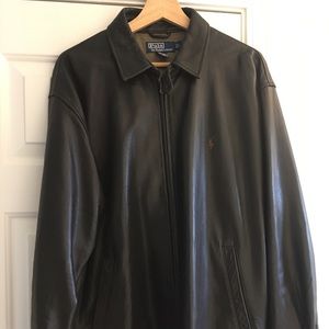Polo Ralph Lauren Men’s Leather Jacket L